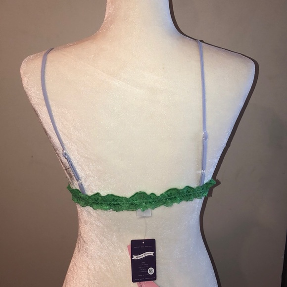 Mary Green Bralette Lillac/Green Size L - Picture 2 of 3